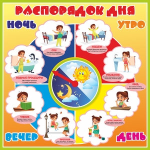 Стенд "Распорядок дня" - fgospostavki.ru - Тамбов