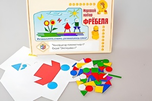 Игровой набор Фребеля "Конструктор плоскостной-1" (Серия "Эксперимент") - fgospostavki.ru - Тамбов