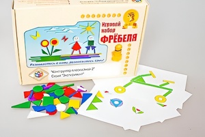 Игровой набор Фребеля "Конструктор плоскостной-2" (Серия "Эксперимент") - fgospostavki.ru - Тамбов