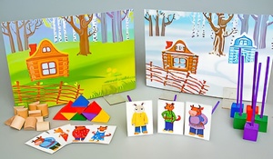 Игровой набор Фребеля "Заюшкина избушка" (серия "Сказочный мир". Выпуск 1) - fgospostavki.ru - Тамбов