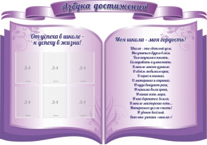 Стенд "Азбука достижений" (резной стенд из 3-х частей) - fgospostavki.ru - Тамбов