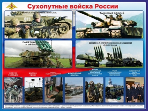 Стенд "Сухопутные войска России" - fgospostavki.ru - Тамбов
