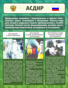 Стенд "Чрезвычайные ситуации техногенного, военного, природного характера" Вариант 1 - fgospostavki.ru - Тамбов