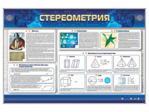 Интерактивный электрифицированный стенд "Стереометрия" - fgospostavki.ru - Тамбов