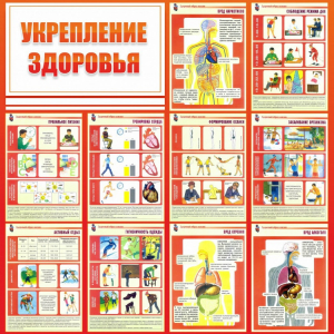 Стенд "Укрепление здоровья" - fgospostavki.ru - Тамбов