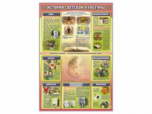 Стенд "История светской культуры" - fgospostavki.ru - Тамбов