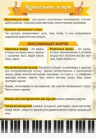 Стенд "Музыкальные жанры" - fgospostavki.ru - Тамбов