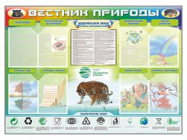 Стенд-уголок "Вестник природы" Вариант 1 - fgospostavki.ru - Тамбов