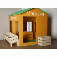 Игровой домик «Рынок» - fgospostavki.ru - Тамбов