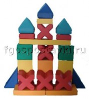 Мягкий модуль-конструктор "Башня" (21 элемент) - fgospostavki.ru - Тамбов