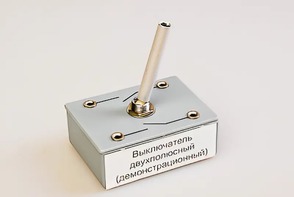 Выключатель двухполюсный (демонстрационный) - fgospostavki.ru - Тамбов
