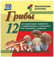 Тематические карточки "Грибы" - fgospostavki.ru - Тамбов