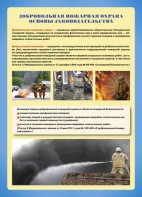 Комплект плакатов "Добровольная пожарная дружина" - fgospostavki.ru - Тамбов
