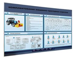 Электрифицированный светодинамический стенд «Комплектование машинно-тракторных агрегатов» - fgospostavki.ru - Тамбов
