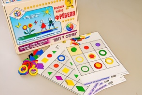 Игровой набор Фребеля "Цвет и форма" (серия "Эксперимент") - fgospostavki.ru - Тамбов