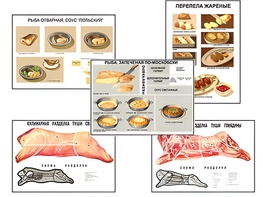 Плакаты ПРОФТЕХ "Кулинарные рецепты" (17 пл, винил, 70х100) - fgospostavki.ru - Тамбов