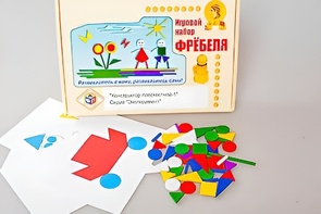 Игровой набор Фребеля "Конструктор плоскостной-1" (Серия "Эксперимент") - fgospostavki.ru - Тамбов