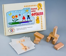 Игровой набор Фребеля "Кирпичики" (серия "Эксперимент") - fgospostavki.ru - Тамбов