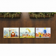 Комплект настенных панелей «Стройка» - fgospostavki.ru - Тамбов