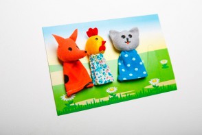Пальчиковый театр "Кот, петух и лиса" - fgospostavki.ru - Тамбов