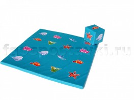Игровой мат "Море" с кубиком - fgospostavki.ru - Тамбов