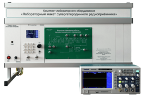 Комплект лабораторного оборудования «Лабораторный макет супергетеродинного радиоприёмника»  - fgospostavki.ru - Тамбов
