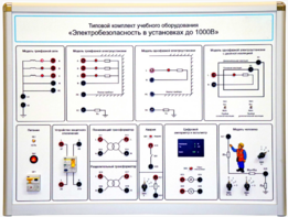 Типовой комплект учебного оборудования «Электробезопасность в установках до 1000 В»  - fgospostavki.ru - Тамбов
