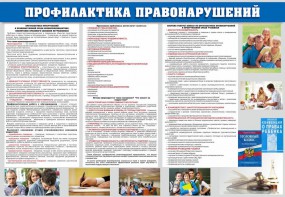 Стенд "Профилактика правонарушений" - fgospostavki.ru - Тамбов
