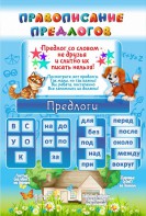 Стенд "Правописание предлогов" - fgospostavki.ru - Тамбов