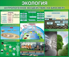 Стенд "Экология. Антропогенное воздействие на биосферу" - fgospostavki.ru - Тамбов