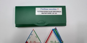 Математическая пирамида «Вычитание до 20» - fgospostavki.ru - Тамбов