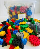 Конструктор Шестеренки (STEM Junior) 300 деталей  - fgospostavki.ru - Тамбов