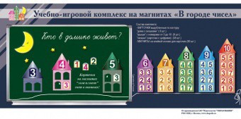 "В городе чисел". Для лучшего понимания и запоминания состава чисел первого десятка - fgospostavki.ru - Тамбов