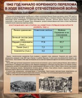 Стенд "1942 год. Начало перелома в ходе Великой Отечественной" - fgospostavki.ru - Тамбов