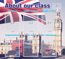 Стенд "About our class" - fgospostavki.ru - Тамбов