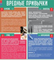 Стенд "Вредные привычки" - fgospostavki.ru - Тамбов
