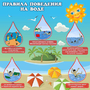 Стенд "Правила поведения на воде" - fgospostavki.ru - Тамбов
